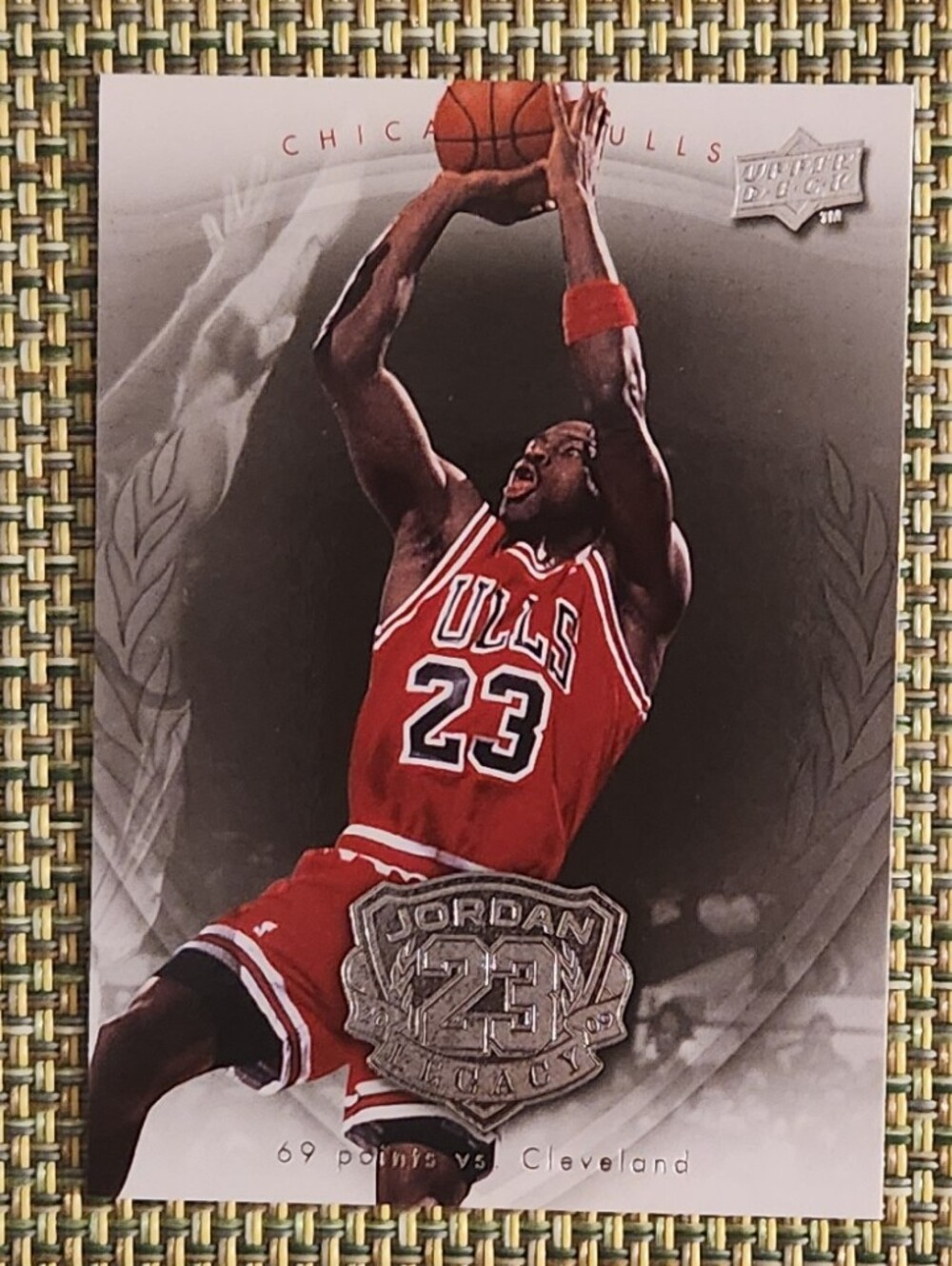 Michael Jordan Basketball Trading Card